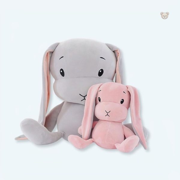 peluche-lapin-doux-enfant-calin-mignon-pour-jouer-1 Peluche lapin doux pour enfants, idéal pour des câlins