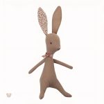 Lapin doux pastel pour câlins et jeux d'enfants