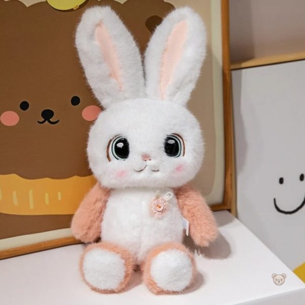 peluche-lapin-kawaii-ultra-douce-pour-calins-enfants-1 Peluche lapin kawaii ultra-douce pour câlins enfants