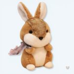 Peluche lapin marron doux pour enfants