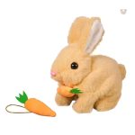 Peluche lapin lumineux, parfait compagnon de jeu