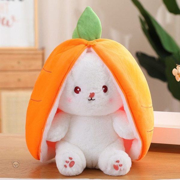Peluche lapin qui change de forme pour plus de fun