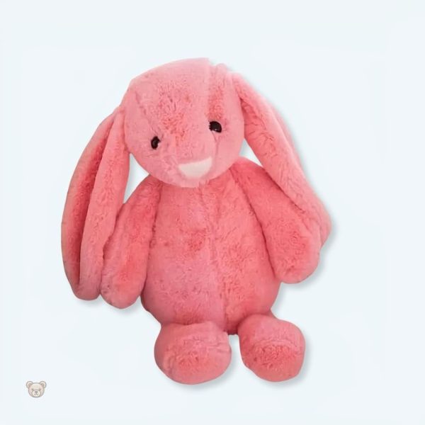 peluche-lapin-rose-kawaii-doux-calin-enfant-decor-1 Peluche lapin rose Kawaii douce pour câlins d'enfant