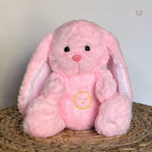 Veilleuse lapin rose pour un sommeil apaisant