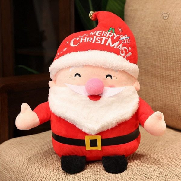 Peluche adorable du Père Noël, parfait cadeau de Noël