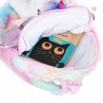 Sac à dos enfant avec peluche licorne, design ludique