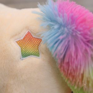Peluche licorne pour câlins enchantés