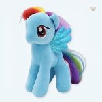 Peluche féerique en forme de licorne pour les petits