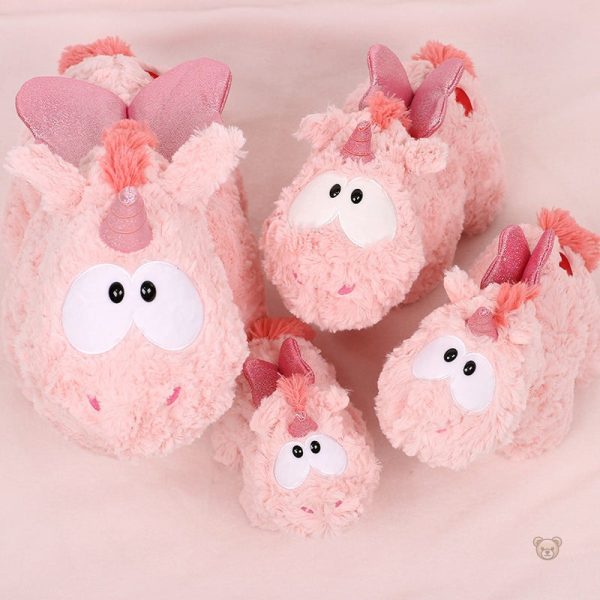 Peluche licorne aux couleurs vives et douce au toucher