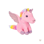 Peluche licorne avec ailes brillantes, douce au toucher