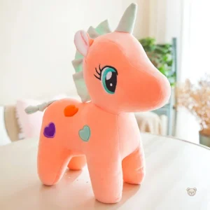 Peluches licorne adorables avec design vibrant