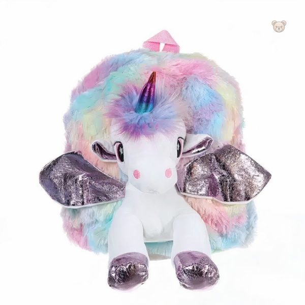 Peluche licorne sac à dos, parfait pour les sorties scolaires