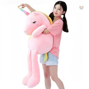 Licorne douce XXL, compagnon idéal pour les enfants