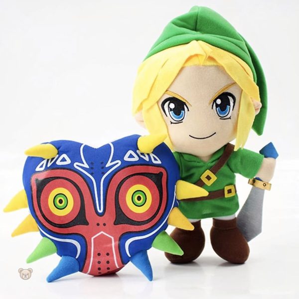 Doudou Zelda Link inspiré du jeu Majora’s Mask