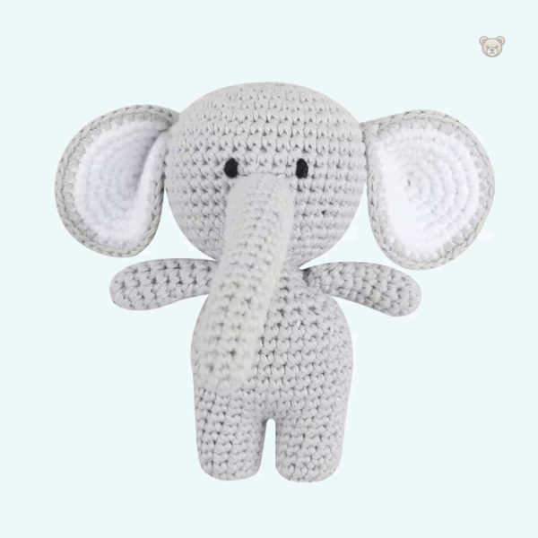 Lion crochet, peluche tendre pour un univers forestier
