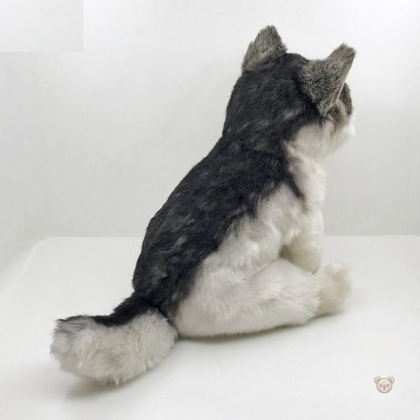 Cadeau d'hiver, peluche loup, parfait pour les câlins