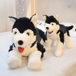 Peluche loup stylée au design original