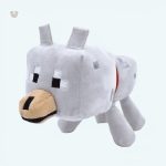 Peluche loup Minecraft douce pour enfants