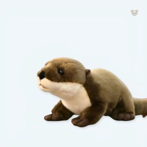 Peluche loutre douce et câline pour enfants