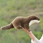 Loutre en peluche douce, parfait pour les câlins