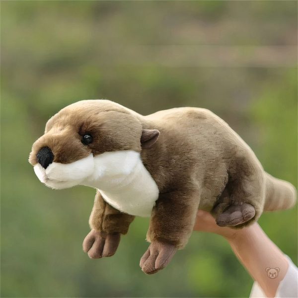 Peluche loutre, accessoire de jeu et d'affection