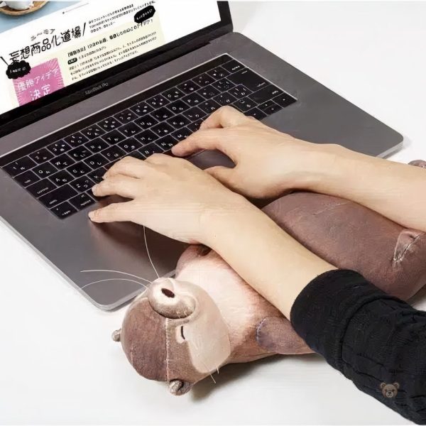 Peluche trousse loutre, compagnon idéal pour les enfants