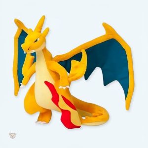 Peluche Méga Dracaufeu douce pour enfant - collection Pokémon