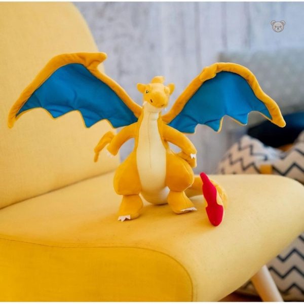 Peluche Dracaufeu Y, compagnon doux pour les petits aventuriers