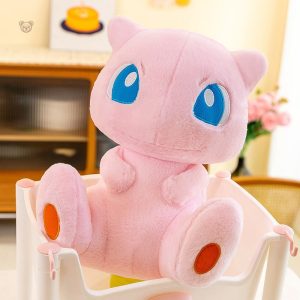 Peluche Mew Pokémon rose légendaire mystère psy