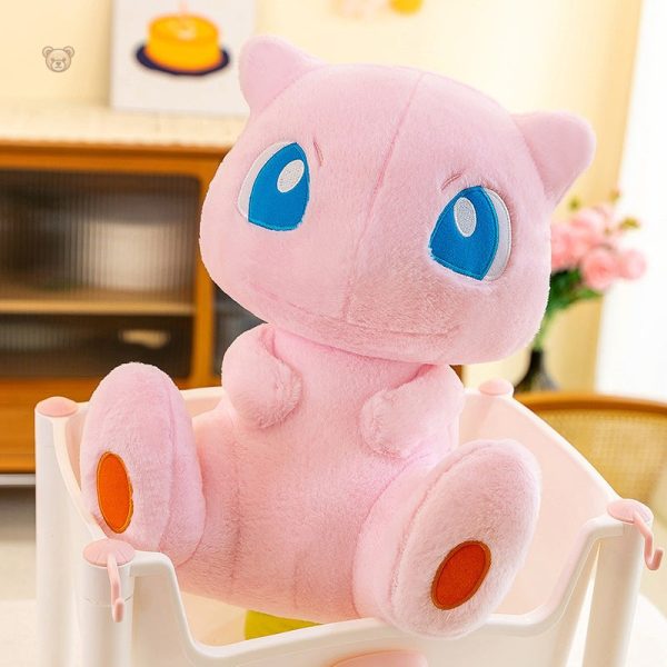 peluche-mew-pokemon-rose-legendaire-mystere-psy-1 Peluche Mew Pokémon rose légendaire mystère psy