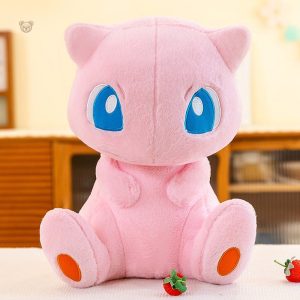 Mew rose, peluche Pokémon douce et légendaire