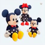 Peluche douce Mickey étoilée pour enfants Disney
