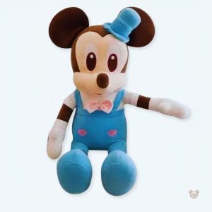 Peluche Mickey Mouse bleue douce pour enfants