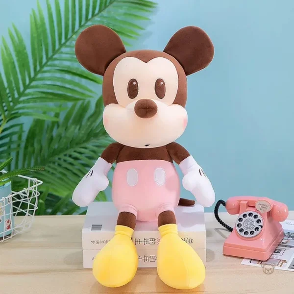 Peluches Mickey Mouse marron, compagnon de jeu parfait