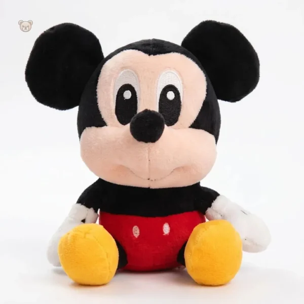 peluche-mickey-mouse-mini-1 Peluche Mickey Mouse noire mini, douce et compacte