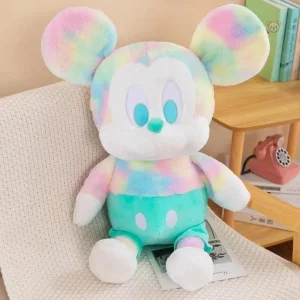 Peluche douce Mickey Mouse multicolore pour câlins