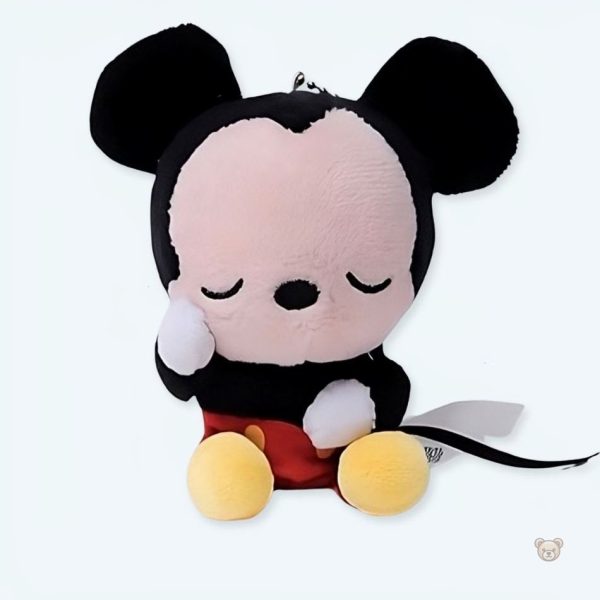 peluche-mickey-porte-cle-disney-doux-et-colore-1 Peluche Mickey Mouse porte-clé douce et colorée