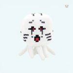 Peluche douce Ghast Minecraft pour câlins d'enfants