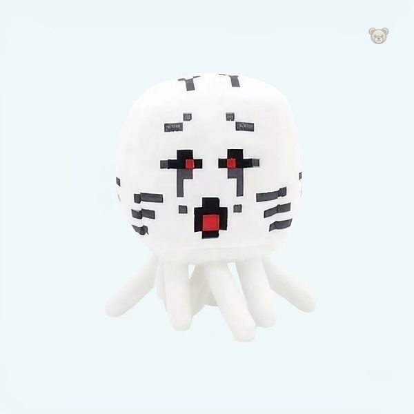 peluche-minecraft-ghast-douce-enfant-jeu-calin-1 Peluche douce Ghast Minecraft pour câlins d'enfants