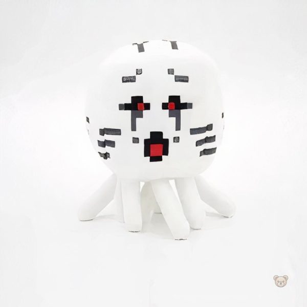 Jouet peluche unique Ghast Minecraft, idéal pour les jeux enfantins