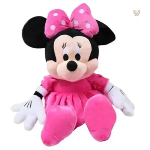 Peluche Minnie Mouse mini avec une tenue rose adorable