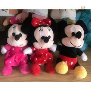 Minnie Mouse en peluche, version mini et coloris rose