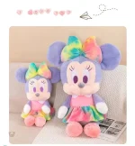 Jouet en peluche Minnie, design vibrant et ludique