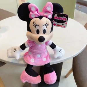 Peluche Minnie Mouse rose originale pour les fans de Disney
