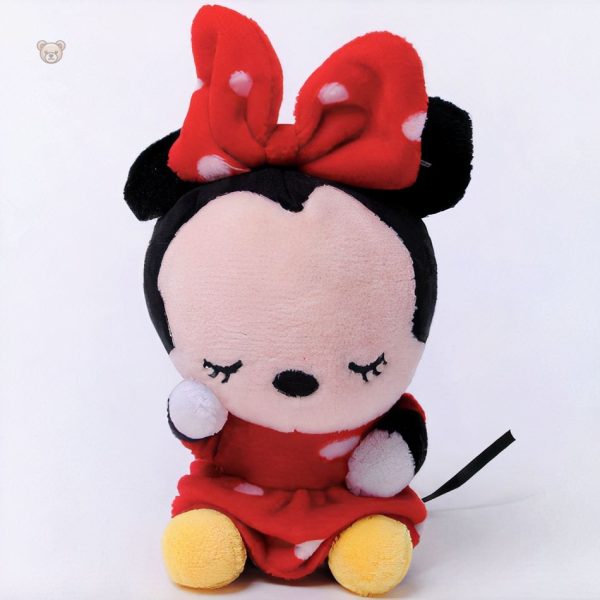 Peluche porte-clé Minnie, compagnon câlin et amusant
