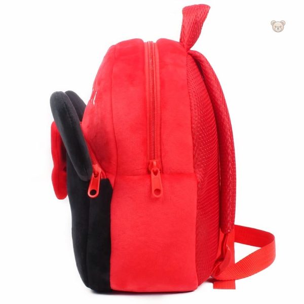Sac à dos enfant Minnie, peluche douce et colorée