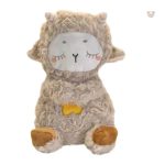 Mouton en peluche pour une douce nuit tranquille