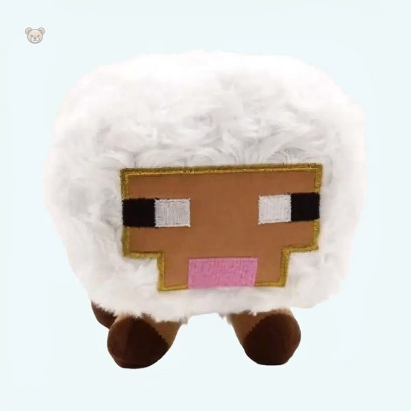 peluche-mouton-minecraft-douce-peluche-univers-gaming-1 Peluche mouton douce Minecraft pour fans de gaming