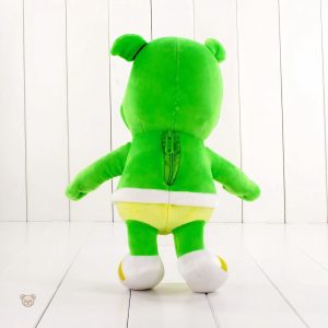 Peluche verte douce avec musique pour le sommeil