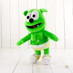 Peluche verte confortable pour éveiller l'imagination